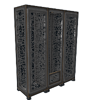 Wrought Iron Locker