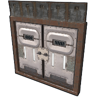 Space Station Armored Double Door