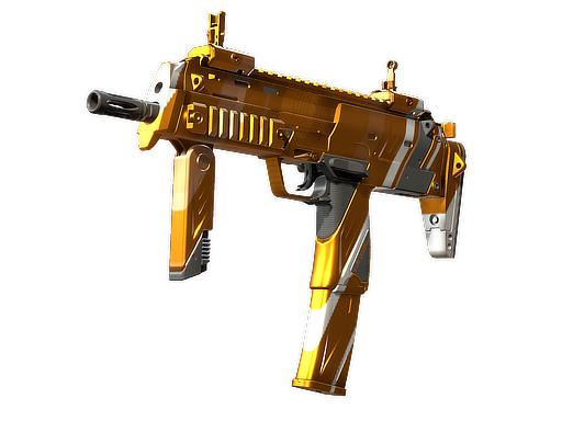 StatTrak™ MP7 | Amberline (Minimal Wear)