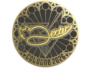 Sticker | dexter (Gold) | Cologne 2026