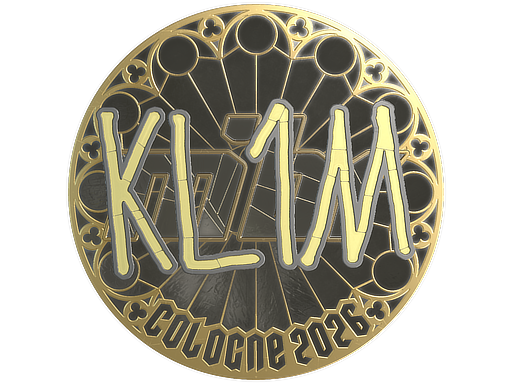 Sticker | kl1m (Gold) | Cologne 2026