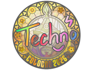 Sticker | Techno4K (Holo) | Cologne 2026
