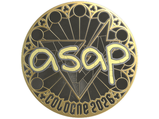 Sticker | asap (Gold) | Cologne 2026