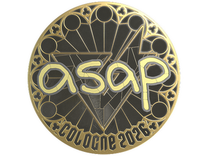 Sticker | asap (Gold) | Cologne 2026