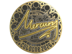 Sticker | Mercury (Gold) | Cologne 2026