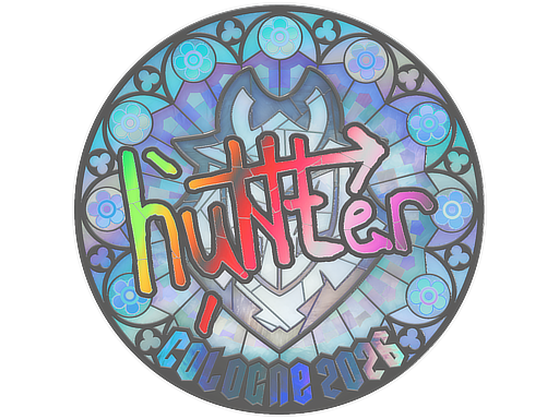 Sticker | huNter- (Holo) | Cologne 2026