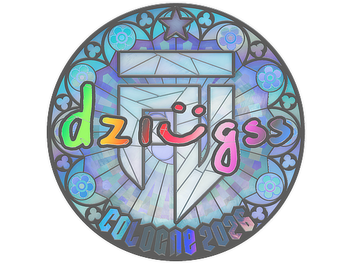 Sticker | dziugss (Holo) | Cologne 2026