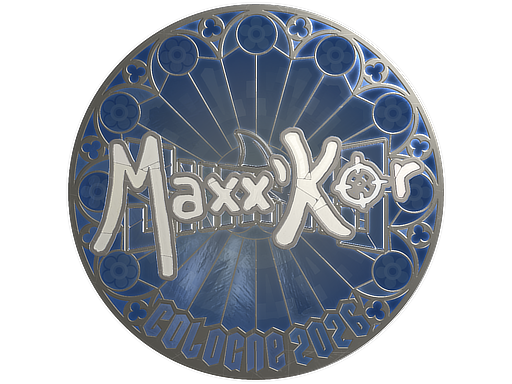 Sticker | maxxkor (Foil) | Cologne 2026