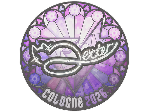 Sticker | dexter | Cologne 2026