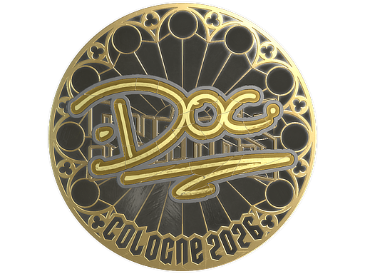 Sticker | doc (Gold) | Cologne 2026