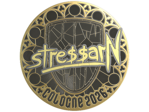 Sticker | stressarN (Gold) | Cologne 2026