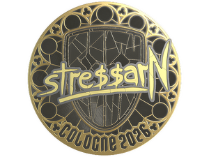Sticker | stressarN (Gold) | Cologne 2026
