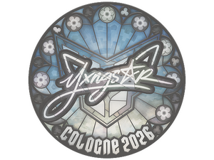 Sticker | yxngstxr | Cologne 2026