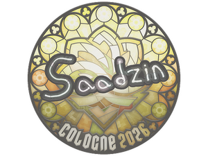 Sticker | saadzin | Cologne 2026