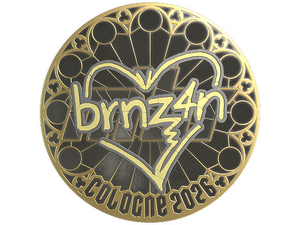 Sticker | brnz4n (Gold) | Cologne 2026