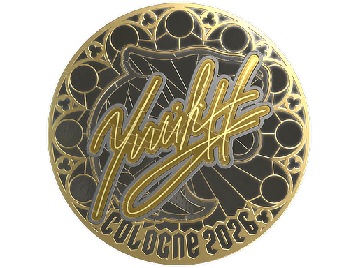 Sticker | yuurih (Gold) | Cologne 2026