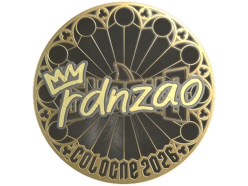 Sticker | rdnzao (Gold) | Cologne 2026