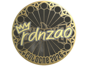 Sticker | rdnzao (Gold) | Cologne 2026