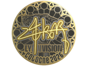 Sticker | z4KR (Gold) | Cologne 2026