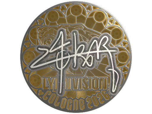 Sticker | z4KR (Foil) | Cologne 2026