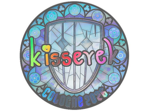 Sticker | kisserek (Holo) | Cologne 2026