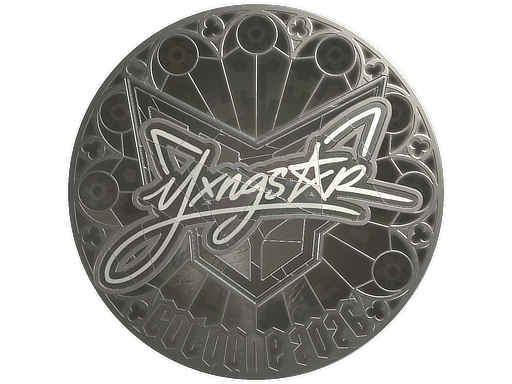 Sticker | yxngstxr (Foil) | Cologne 2026