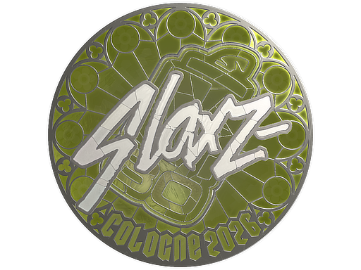 Sticker | slaxz- (Foil) | Cologne 2026