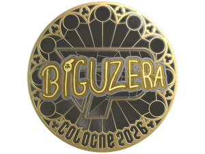 Sticker | biguzera (Gold) | Cologne 2026