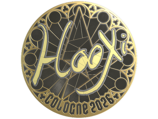 Sticker | HooXi (Gold) | Cologne 2026