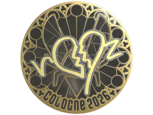 Sticker | ropz (Gold) | Cologne 2026