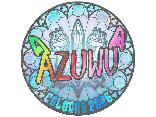 Sticker | AZUWU (Holo) | Cologne 2026