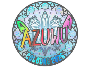 Sticker | AZUWU (Holo) | Cologne 2026
