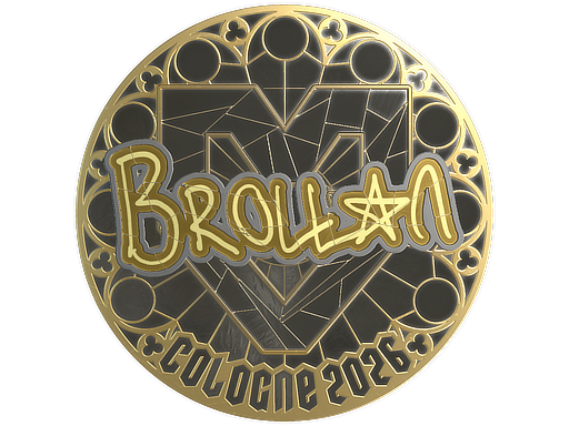 Sticker | Brollan (Gold) | Cologne 2026