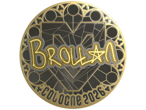 Sticker | Brollan (Gold) | Cologne 2026