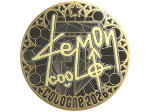 Sticker | dem0n (Gold) | Cologne 2026