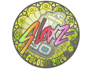 Sticker | slaxz- (Holo) | Cologne 2026