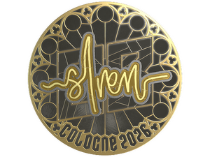 Sticker | S1ren (Gold) | Cologne 2026