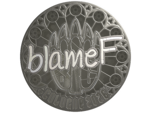 Sticker | blameF (Foil) | Cologne 2026