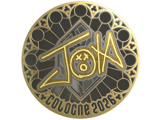 Sticker | JOTA (Gold) | Cologne 2026
