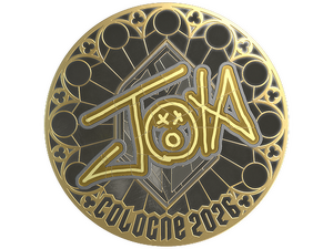Sticker | JOTA (Gold) | Cologne 2026