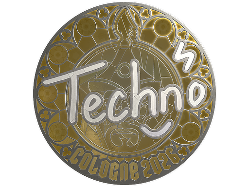 Sticker | Techno4K (Foil) | Cologne 2026