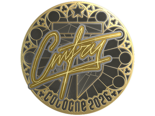 Sticker | cmtry (Gold) | Cologne 2026