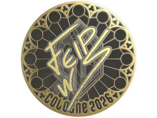 Sticker | felps (Gold) | Cologne 2026