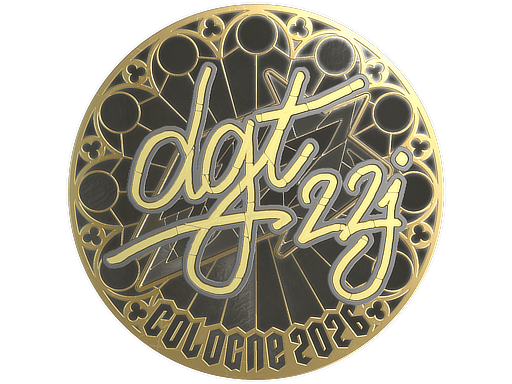 Sticker | dgt (Gold) | Cologne 2026