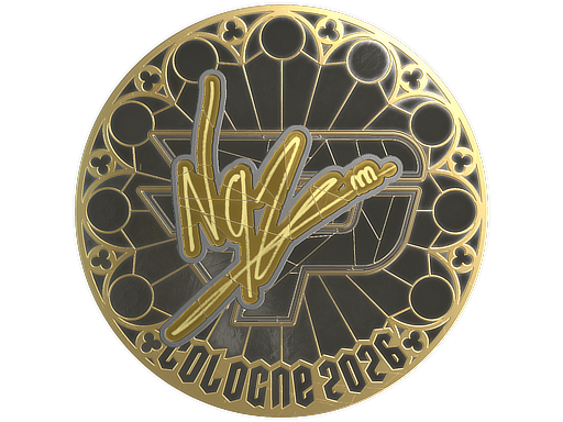 Sticker | NQZ (Gold) | Cologne 2026