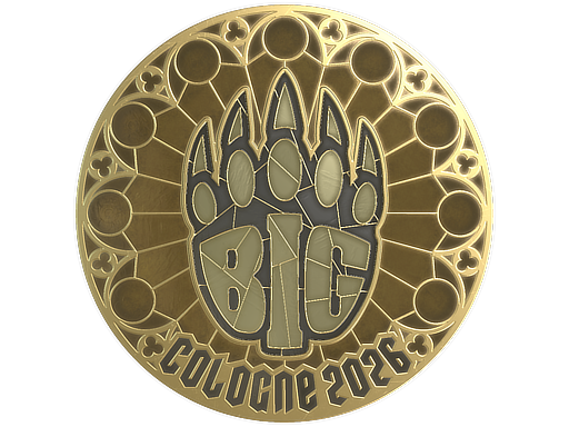 Sticker | BIG (Gold) | Cologne 2026