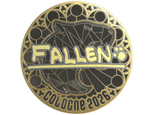 Sticker | FalleN (Gold) | Cologne 2026