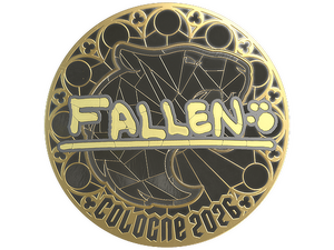 Sticker | FalleN (Gold) | Cologne 2026