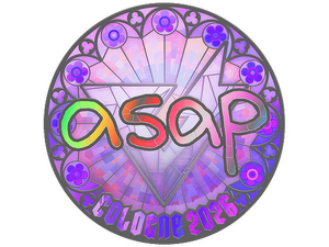 Sticker | asap (Holo) | Cologne 2026