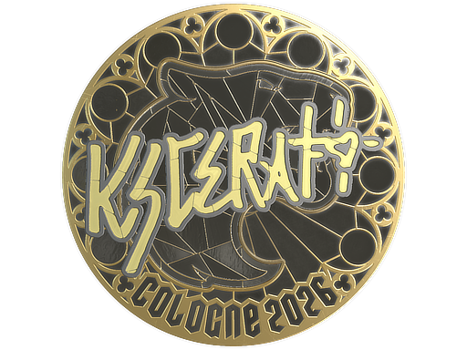 Sticker | KSCERATO (Gold) | Cologne 2026